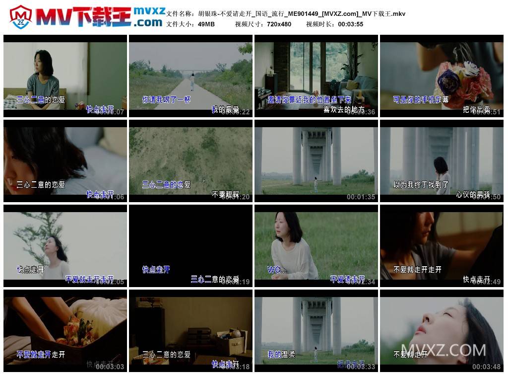 胡银珠-不爱请走开_国语_流行_ME901449